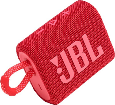 Беспроводная колонка JBL Go 3 (красный) 
