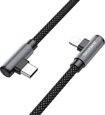 Кабель Borofone BU50 USB Type-C - Lightning (1 м, черный) 