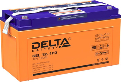 Аккумулятор для ИБП Delta GEL 12-120 (12В/120 А·ч) 