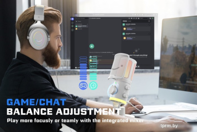 Проводной микрофон FIFINE AM6 (белый) 