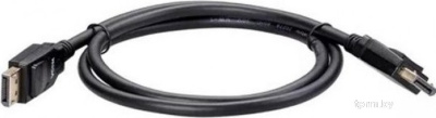 Кабель VCOM CG651-1 DisplayPort - DisplayPort (1 м, черный) 