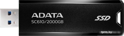 Внешний накопитель ADATA SC610 2TB SC610-2000G-CBK/RD 