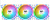 Набор вентиляторов Thermaltake Swafan EX14 ARGB Hydrangea Blue TT Premium Edition 3-Fan Pack CL-F184-PL14BU-A 
