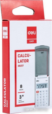 Калькулятор Deli E39217/BLACK 
