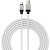 Кабель Baseus CoolPlay Series USB Type-A - USB Type-C (2 м, белый) 