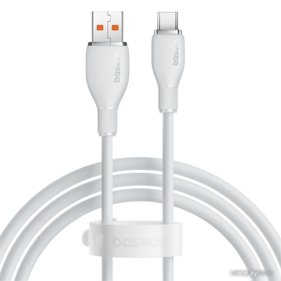 Кабель Baseus Pudding Series USB Type-A - USB Type-C (1.2 м, белый) 