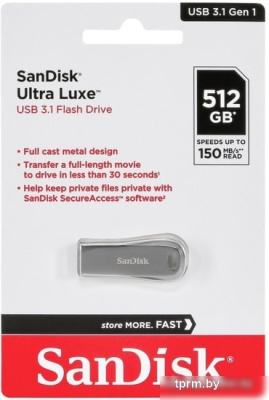 USB Flash SanDisk Ultra Luxe USB 3.1 512GB SDCZ74-512G-G46 