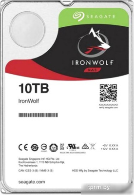 Жесткий диск Seagate IronWolf 10TB ST10000VN000 