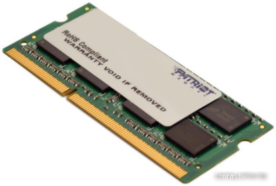 Оперативная память Patriot Signature 4GB DDR3 SO-DIMM PC3-10600 (PSD34G13332S) 