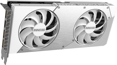 Видеокарта Inno3D GeForce RTX 5060 Ti 16GB Twin X2 OC White N506T2-16D7X-191073W