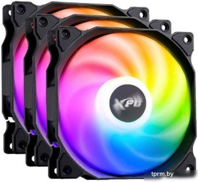Вентилятор для корпуса ADATA XPG Vento 120x3 ARGB PWM (черный) 