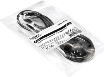 Кабель ExeGate EC-1.8S-C13(У)-C14/3x0.75 