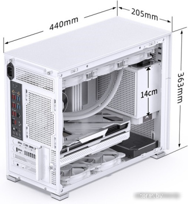 Корпус Jonsbo D31 Mesh (белый) 
