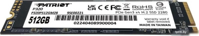 SSD Patriot P320 512GB P320P512GM28 