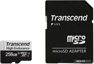 Карта памяти Transcend microSDXC TS256GUSD350V 256GB (с адаптером) 