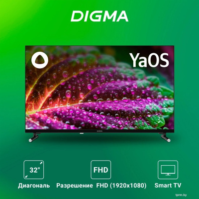 Телевизор Digma DM-LED32SBB33 