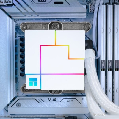 Система жидкостного охлаждения для процессора Thermalright Core Matrix 360 ARGB V2 (белый) 