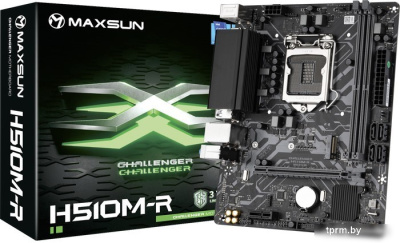 Материнская плата Maxsun Challenger H510M-R  Материнская плата Maxsun Challenger H510M-R