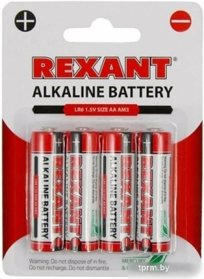 Rexant AA/LR6 4шт 30-1027 