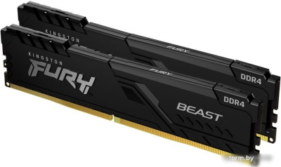 Оперативная память Kingston FURY Beast 2x16GB DDR4 PC4-25600 KF432C16BBK2/32 