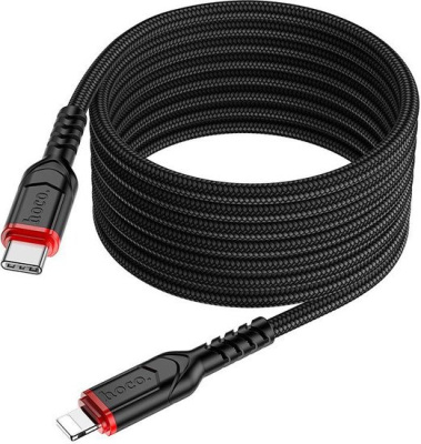 Кабель Hoco X59 USB Type-C - Lightning (2 м, черный) 