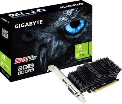Видеокарта Gigabyte GeForce GT 710 2GB GDDR5 GV-N710D5SL-2GL 