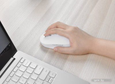 Xiaomi Mi Dual Mode Wireless Mouse Silent Edition WXSMSBMW02 (белый) 