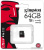 Карта памяти Kingston microSDXC UHS-I (Class 10) 64GB [SDC10G2/64GBSP] 
