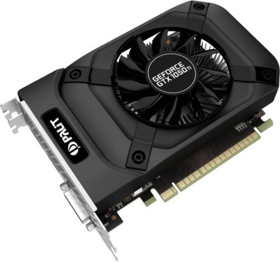 Видеокарта Palit GeForce GTX 1050 Ti StormX 4GB GDDR5 [NE5105T018G1-1070F] 