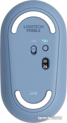 Мышь Logitech M350 Pebble (голубой) 