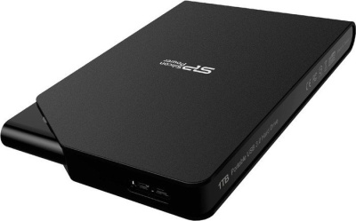 Внешний жесткий диск Silicon-Power Stream S03 1TB Black (SP010TBPHDS03S3K) 