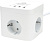 Сетевой фильтр Cablexpert CUBE-3-CU3-W-1.5 