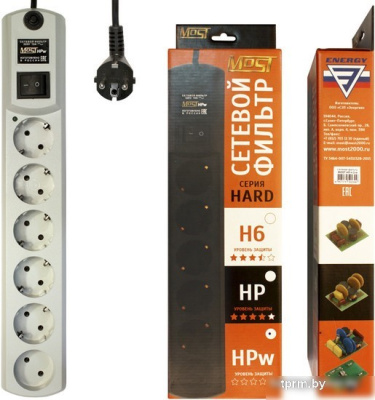 Сетевой фильтр Most HPW 2 м (белый) 