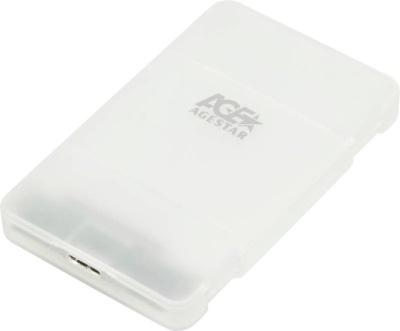 Бокс для жесткого диска AgeStar 3UBCP3 (белый) 