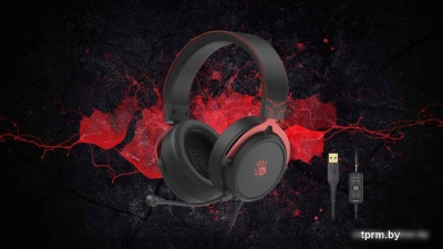 Наушники A4Tech Bloody M590i (черный/красный) 