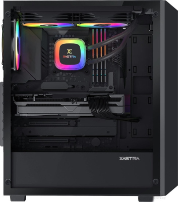 Корпус XASTRA A406 4ARGB (черный) 