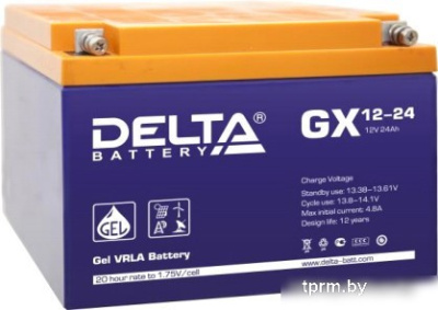 Аккумулятор для ИБП Delta GX 12-24 (12В/24 А·ч) 