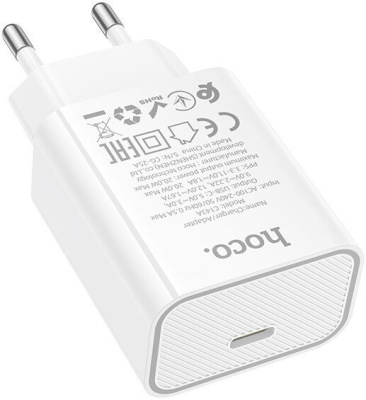 Сетевое зарядное Hoco C143A (белый) 