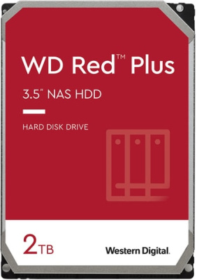 Жесткий диск WD Red Plus 2TB WD20EFZX