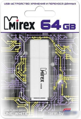 Mirex Color Blade Line 64GB (белый) [13600-FMULWH64] 