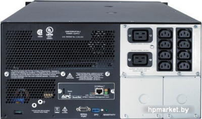 Источник бесперебойного питания APC Smart-UPS 5000VA Rackmount/Tower (SUA5000RMI5U) 