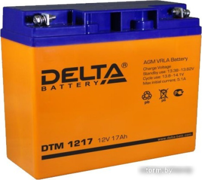 Аккумулятор для ИБП Delta DTM 1217 (12В/17 А·ч) 