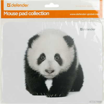 Коврик для мыши Defender Wild Animals (панда) 