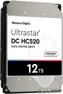 Жесткий диск WD Ultrastar DC HC520 512e ISE 12TB HUH721212ALE600 