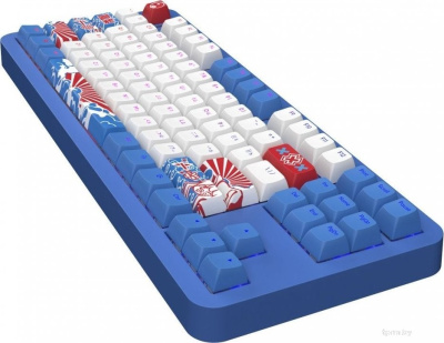 Клавиатура Red Square Alumix TKL Classic Pakuru (белый, g3ms Aquamarine) 