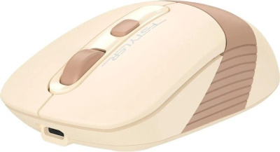 Мышь A4Tech Fstyler FG10CS Air (бежевый/коричневый) 