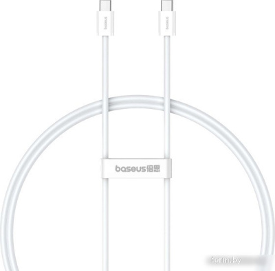 Кабель Baseus Superior Series 2 Fast Charging Data Cable 100W USB Type-C - USB Type-C (1 м, белый) 