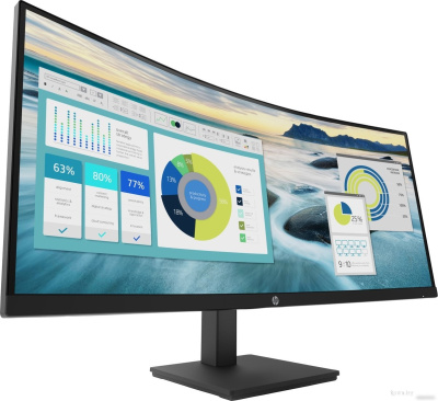 HP P34hc G4 / 34" / VA / 21:9 / WQHD / 60Hz / 5ms / монитор 21Y56AS 