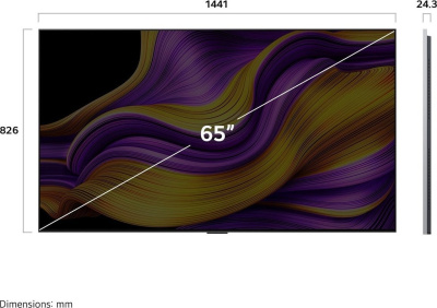 OLED телевизор LG OLED evo AI G5 OLED65G5RLA 