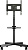 Кронштейн Onkron TS1137 (черный) 